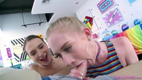 Emma Starletto And Izzy Lush - And Swllowed