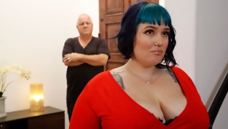 Video  Cute chubby BBW Alexxxis Allure is getting rammed in the bathroom