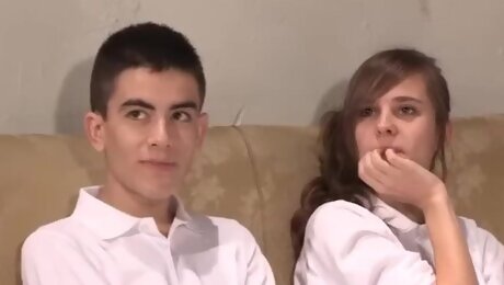 Innocent Ainara and Jordi's group smut